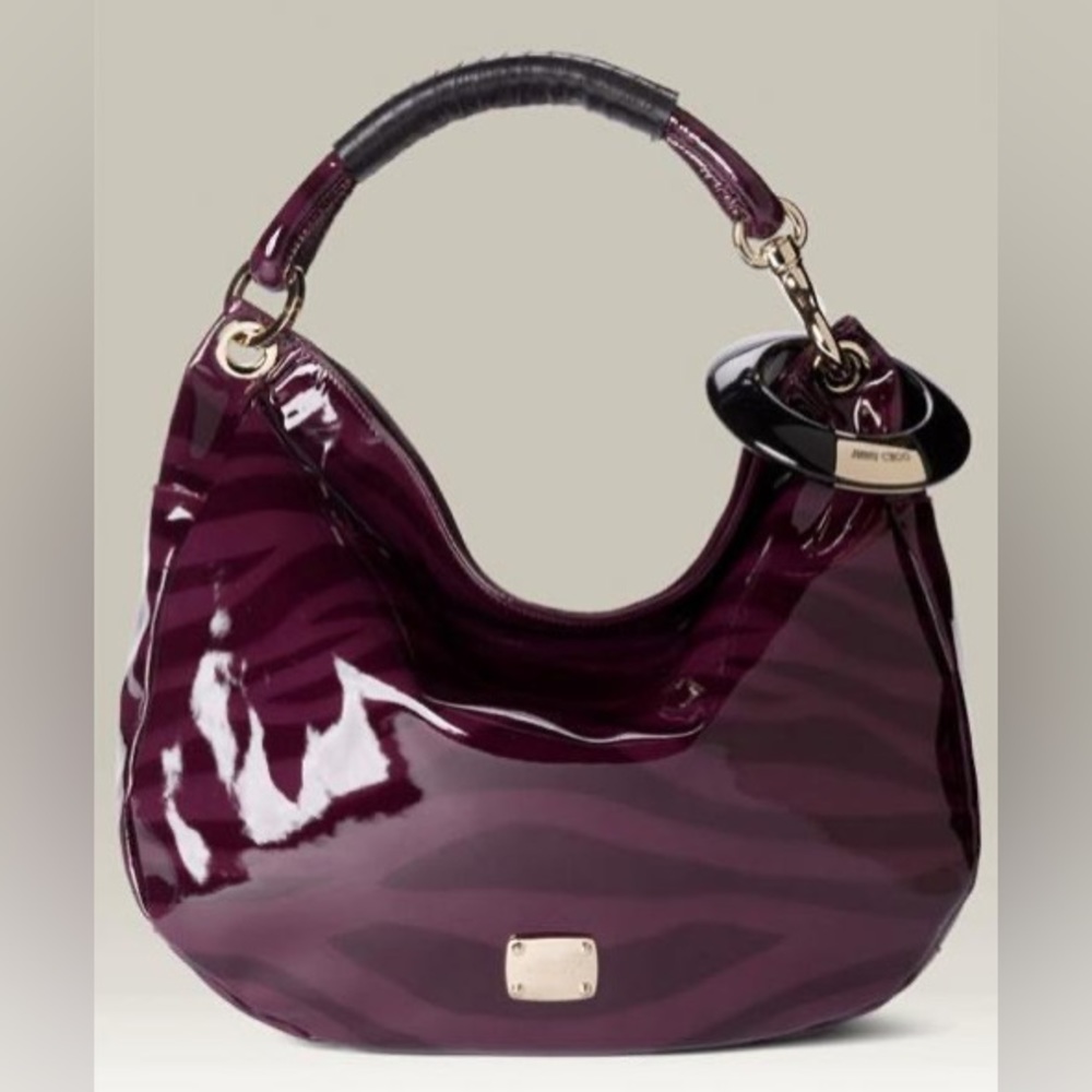 Women’s Jimmy Choo Patent Hobo Bag